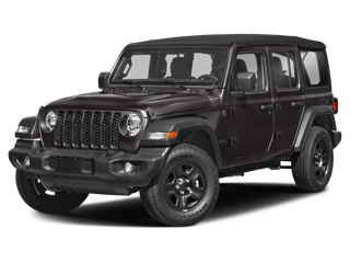 2024 jeep wrangler front left angle view